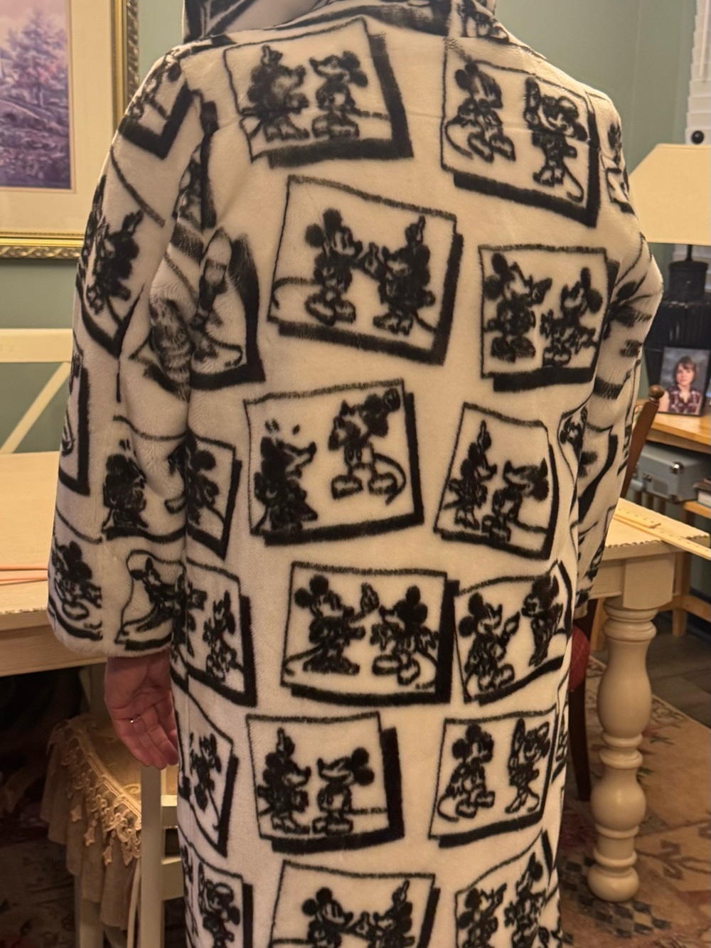 Rare Vintage Disney Patterned Hooded Coat - Picture 9 of 16